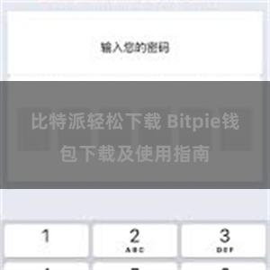 比特派轻松下载 Bitpie钱包下载及使用指南