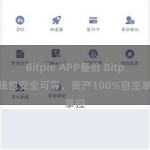 Bitpie APP备份 Bitpie钱包安全可靠，资产100%自主掌控