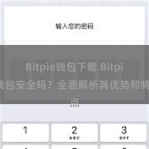 Bitpie钱包下载 Bitpie钱包安全吗？全面解析其优势和特点