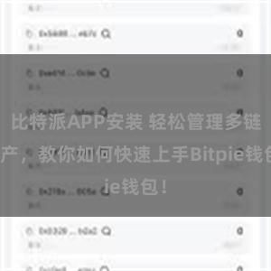 比特派APP安装 轻松管理多链资产，教你如何快速上手Bitpie钱包！