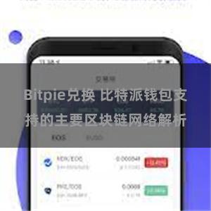 Bitpie兑换 比特派钱包支持的主要区块链网络解析