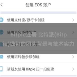 Bitpie注册 比特派(Bitpie)钱包的团队背景与技术实力